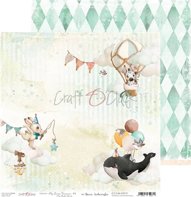 Craft O'Clock - Paper Collection Set 12"*12" My Sweet Treasure