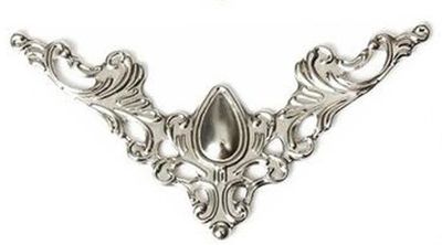 Metallhörn blank silver