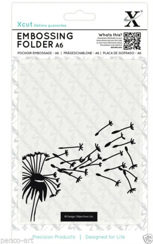 Xcut Embossingfolder Blowing Dandelions