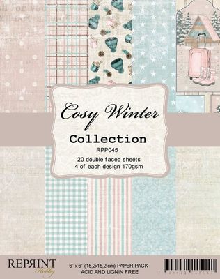 Reprint Paperpad 6' x 6' - Cosy Winter Collection