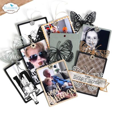 Elizabeth Craft Designs Dies - Planner Essentials  42 - Shapes, Frames & Words
