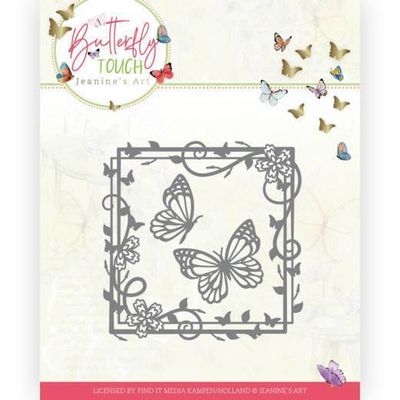 Jeanine's Art Dies Butterfly Touch - Butterfly Square