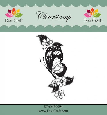 Dixi Craft Clearstamps - Butterfly