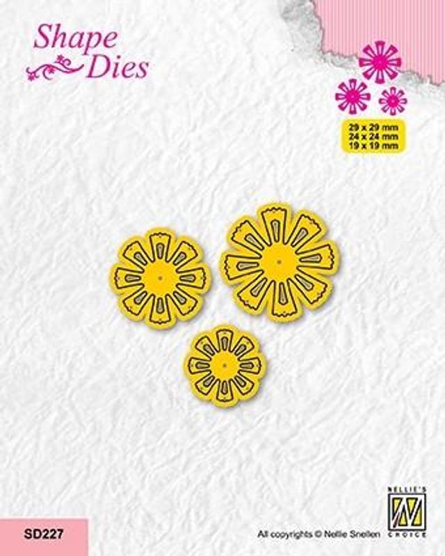 Nellie Snellen Shape Dies "Flowers 6"