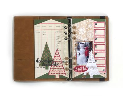 Elizabeth Craft Designs Dies - Planner Essentials 12 - Arrow Page & Trees