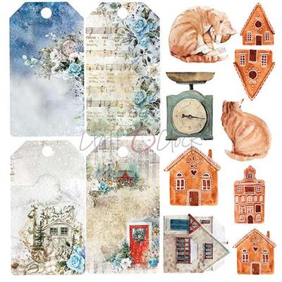 Craft O'Clock - Paper Collection Set 6"*6" Holidays in Snow