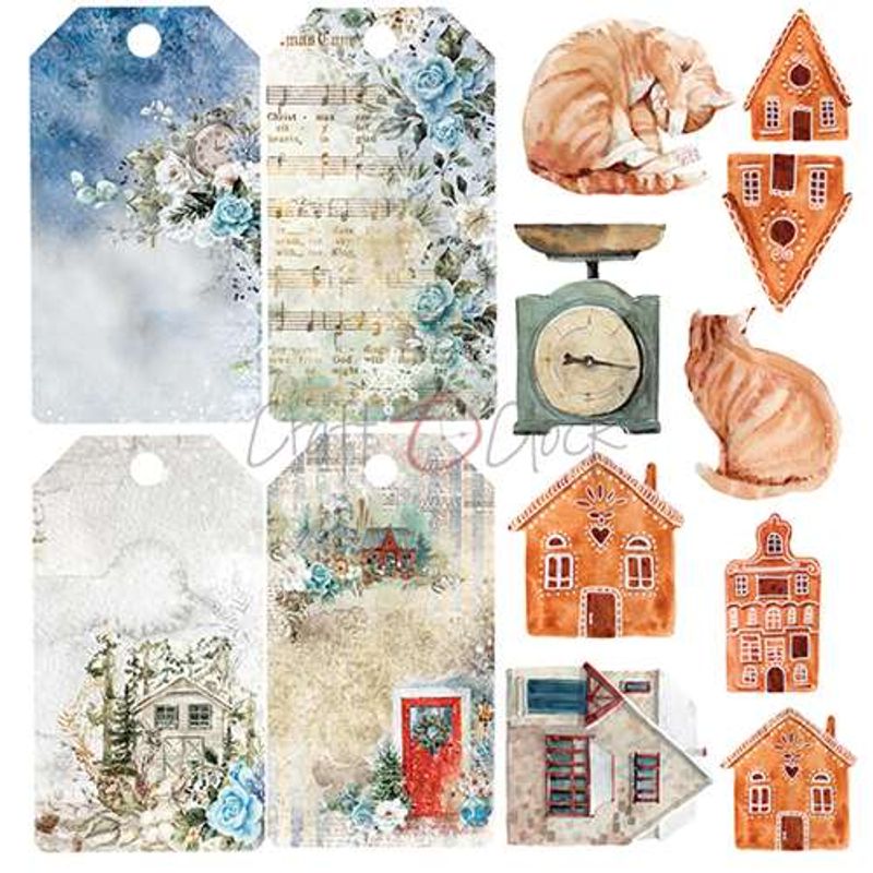 Craft O'Clock - Paper Collection Set 6"*6" Holidays in Snow
