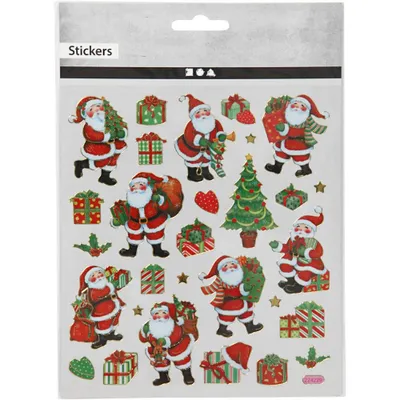 Creotime Stickers - Klassiska Julfigurer