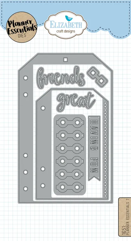Elizabeth Craft Designs Dies - Planner Essentials 7