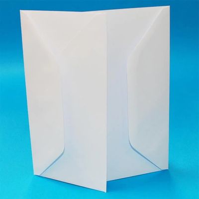 Kuvert Slimline - Vita, 10-pack