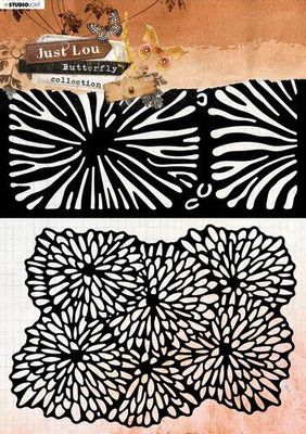 Studio Light Stencil - Just Lou Butterfly Collection