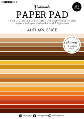 Studio Light - Autumn Spice Essentials Paper Pad A5