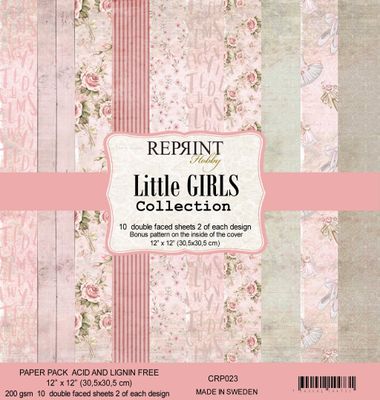 Reprint Hobby Paperpack 12 x 12 - Little Girls Collection