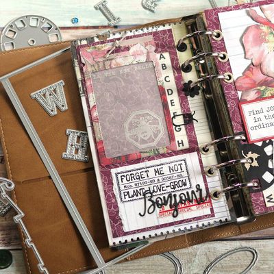 Elizabeth Craft Designs Dies - Sidekick Essentials 11 - This Week Fold Out Page