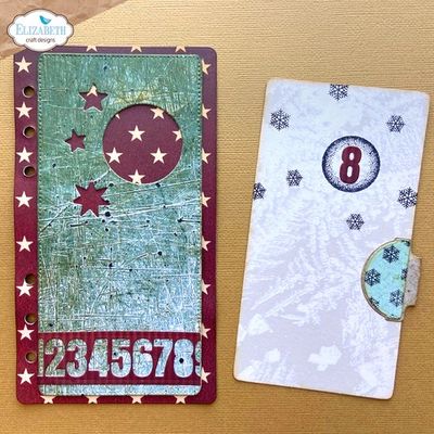 Elizabeth Craft Designs Dies - Sidekick Essentials 25 - December Day-By-Day