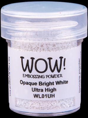 WOW! Embossing Powder "Opaque Whites - Bright White - Ultra High"
