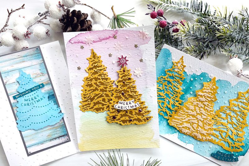 Spellbinders - O Christmas Tree Etched Dies