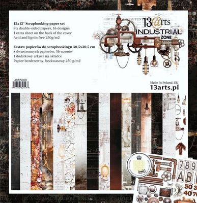 13@rts Paperpack 12 x 12 - Industrial Zone