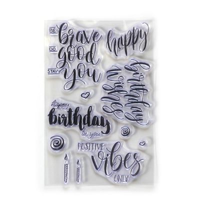 Elizabeth Craft Designs Clearstamps - Birthday
