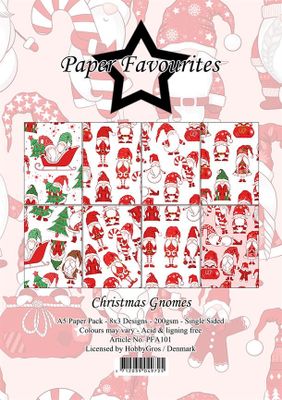 Paper Favourites Paper Pack "Christmas Gnomes"
