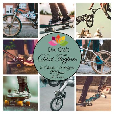 Dixi Craft Toppers Bike & Skate