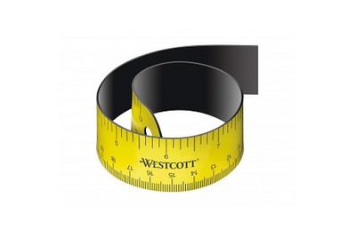 Westcott Magnetic Ruler - Magnetisk linjal