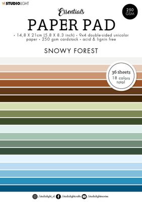 Studio Light - Snowy Forest Essentials Paper Pad A5