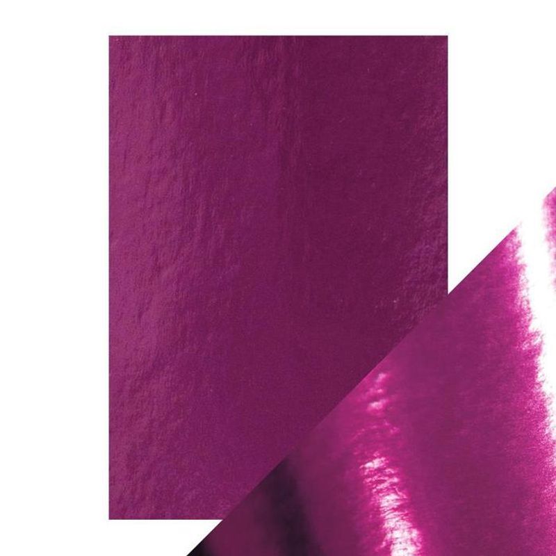 Tonic Studios Craft Perfect Mirror Card A4 - Midnight Plum