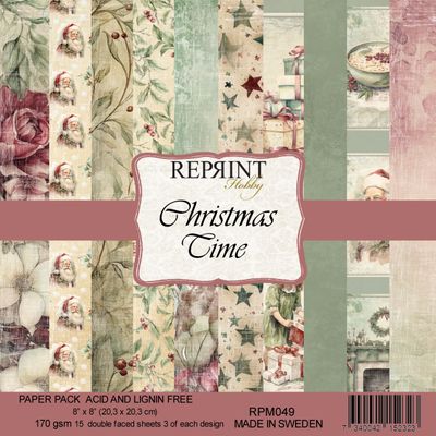 Reprint Hobby Paperpack - Christmas Time - 8x8