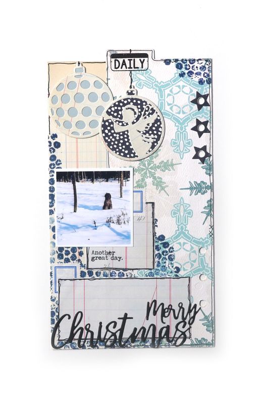 Elizabeth Craft Designs Dies - Planner Essentials 14 - Bookmark 1