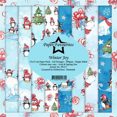 Paper Favourites - Winter Joy Paperpack 6' x 6'