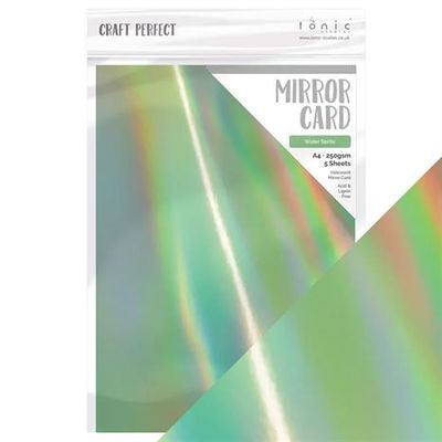 Tonic/Craft Perfect - Iridescent Mirror Card "Water Sprite"