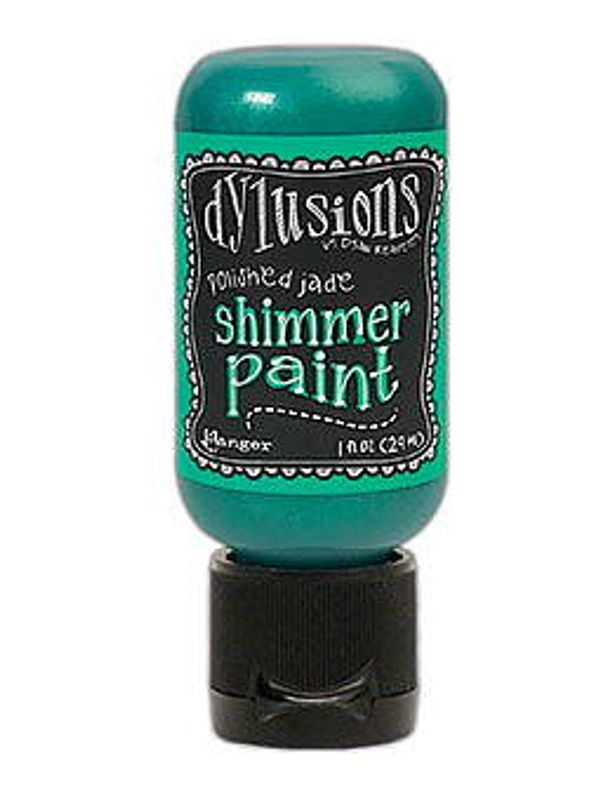 Dylusions Shimmer Paint - Polished Jade