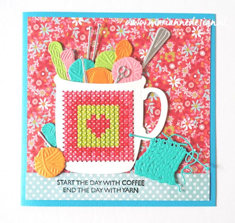 Marianne Design Dies - Hot Drink