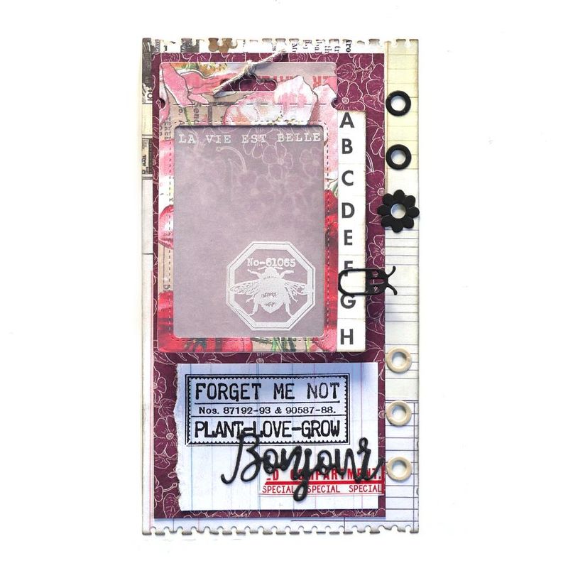 Elizabeth Craft Designs Dies - Sidekick Essentials 11 - This Week Fold Out Page