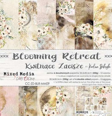 Craft O'Clock - Paper Collection Set 12"*12" Blooming Retreat