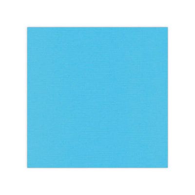 Linnen Cardstock - 30.5 x 30.5 - Sky Blue