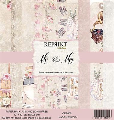 Reprint Hobby Paperpack 12 x 12 - Mr & Mrs