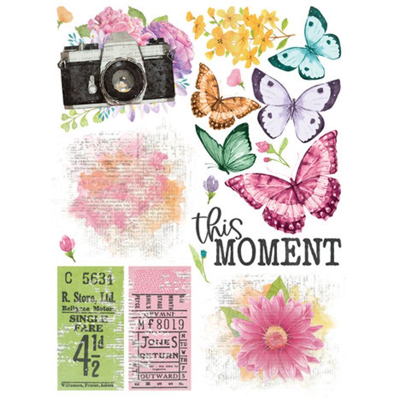Simple Stories - Simple Vintage Life in Bloom Rub-Ons