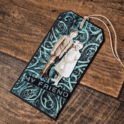 Sizzix/Tim Holtz Embossingfolder Texture Fades - "Engraved”