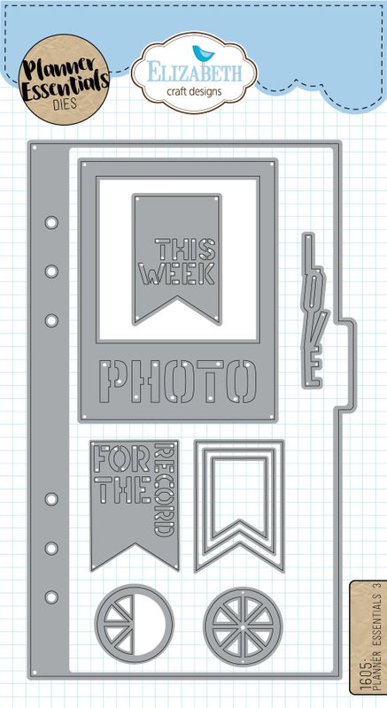 Elizabeth Craft Designs Dies - Planner Essentials 3