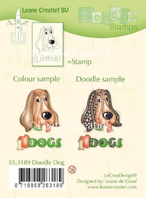 Leane Creatief BV Clearstamps - Doodle Dog