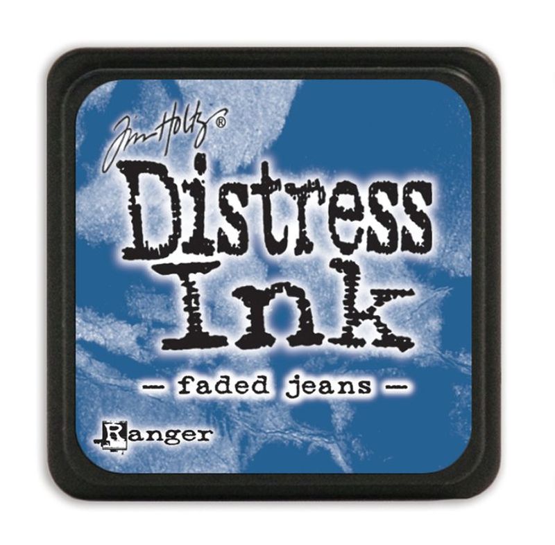Distress Mini Ink Pad - Faded jeans