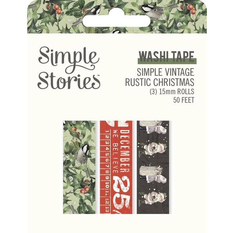 Simple Stories Vintage Rustic Christmas Washi Tape