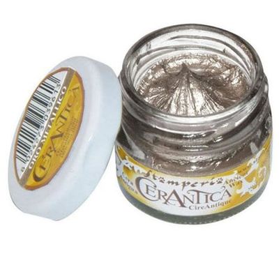 Stamperia - Cerantica Ancient Wax 20ml Metallic Silver