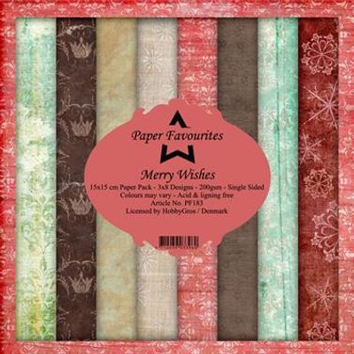 Paper Favourites - Merry Wishes Paperpack 6' x 6