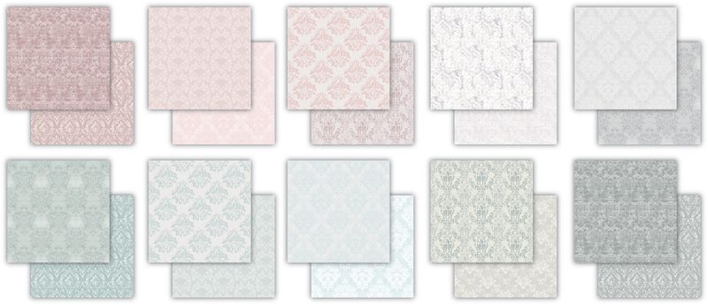 Craft Consortium Essential Craft Papers Paperpad Baroque 6 x 6