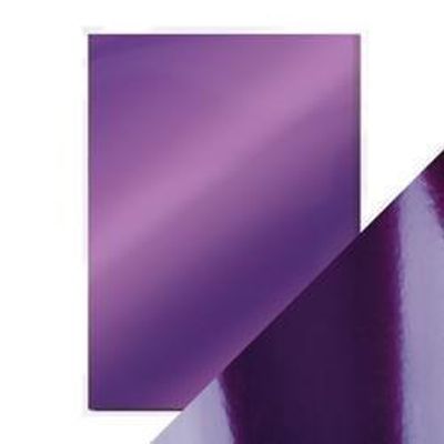 Tonic Studios Craft Perfect Mirror Card A4 - Electric Purple