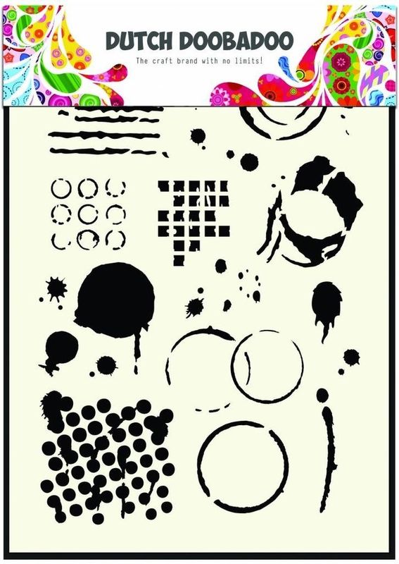 Dutch Doobadoo Dutch Mask Art A5 Geometric Tiles