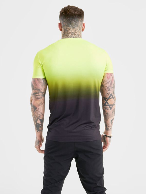 Muscle Fit Tee Yellow/Black